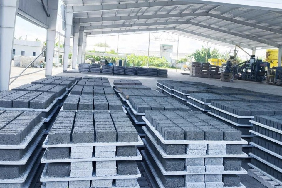 Gạch không nung Khai Phong góp phần phát triển xây dựng xanh