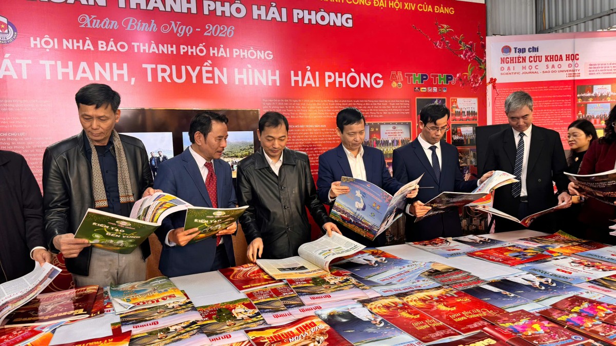 Hội Báo Xuân Hải Phòng: Mang đậm sức sống thành phố Cảng