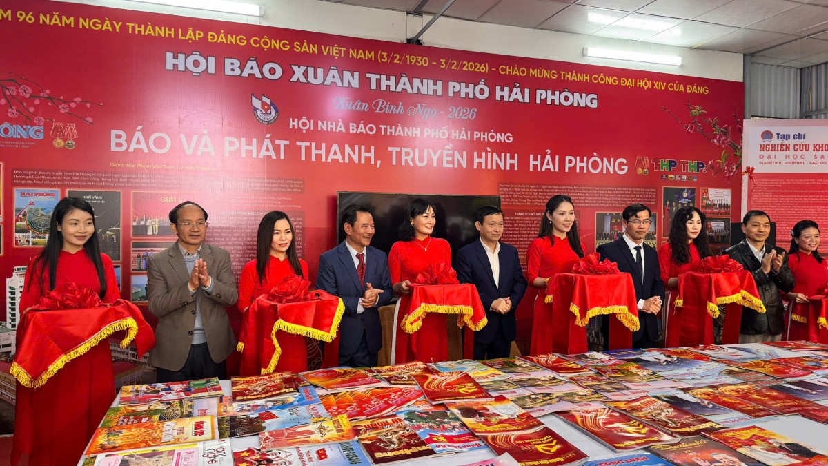 Hội Báo Xuân Hải Phòng: Mang đậm sức sống thành phố Cảng