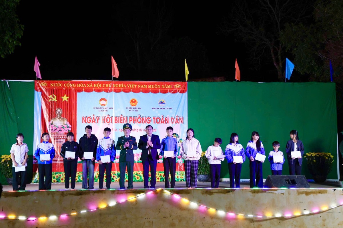 Lâm Đồng: Xã Tuy Đức tổ chức “Ngày hội Biên phòng toàn dân” năm 2026