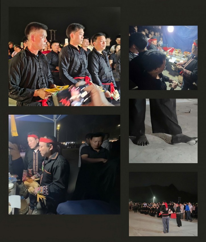 Độc đáo lễ hội nhảy lửa của người Dao Nậm Đét xã Bảo Nhai