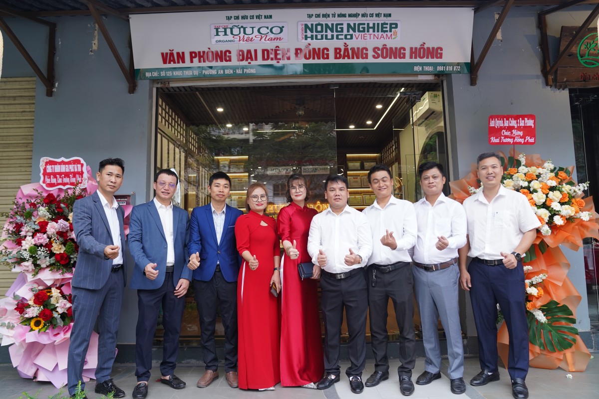 Tạp chí Hữu cơ Việt Nam ra mắt Văn phòng đại diện Đồng bằng sông Hồng