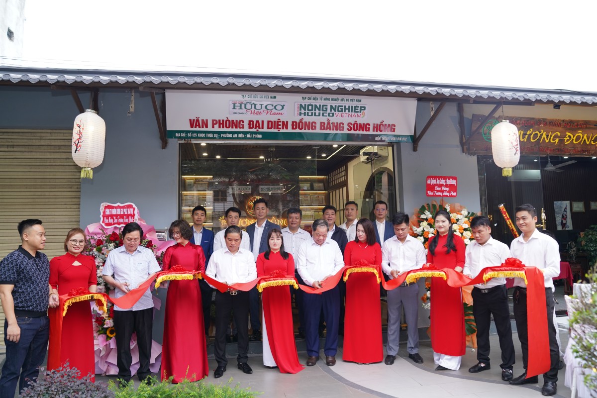 Tạp chí Hữu cơ Việt Nam ra mắt Văn phòng đại diện Đồng bằng sông Hồng