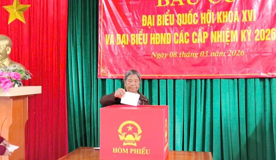 Quảng Trị: Bầu cử sớm tại 3 bản vùng sâu thuộc xã Trường Sơn