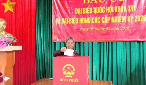 Quảng Trị: Bầu cử sớm tại 3 bản vùng sâu thuộc xã Trường Sơn