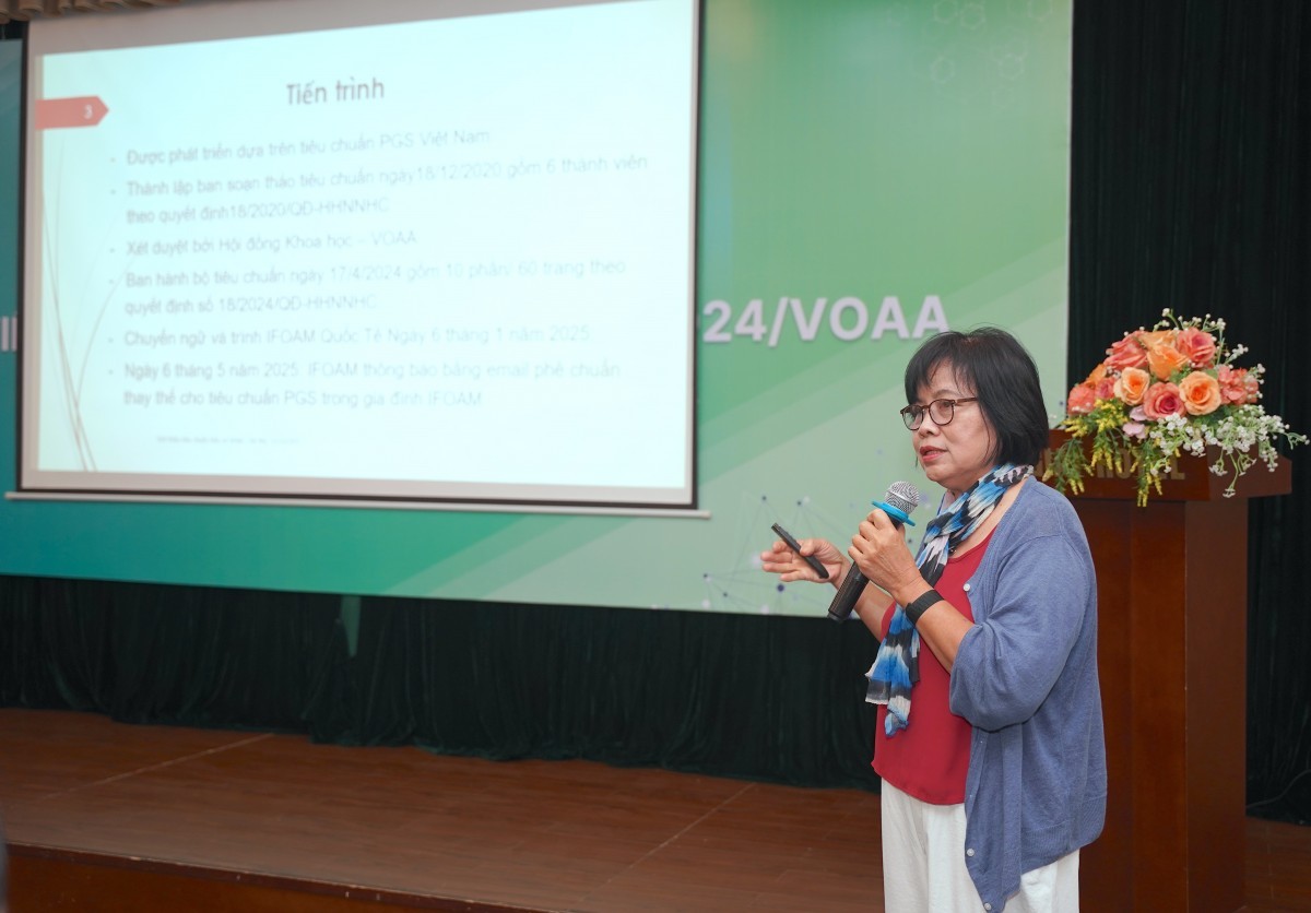 VOAA mở đăng ký lớp tập huấn Tiêu chuẩn cơ sở TCCS 01:2024/VOAA