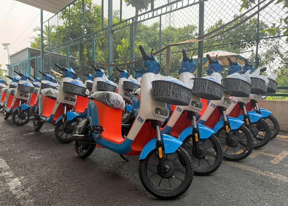 TP.HCM: Ra mắt xe đạp điện công cộng, người dân được trải nghiệm miễn phí 15 phút