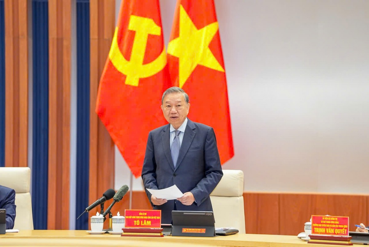 Tổng Bí thư Tô Lâm: Định vị Hải Phòng là cực tăng trưởng dẫn dắt ở phía Bắc