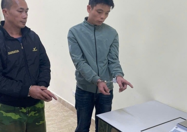 Cao Bằng: Công an xã Đàm Thủy bắt quả tang đối tượng tàng trữ trái phép chất ma túy