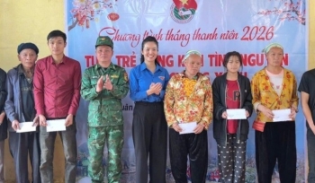 Cao Bằng: Ra quân Tháng Thanh niên tại xóm Phìn Sảng, xã Xuân Trường