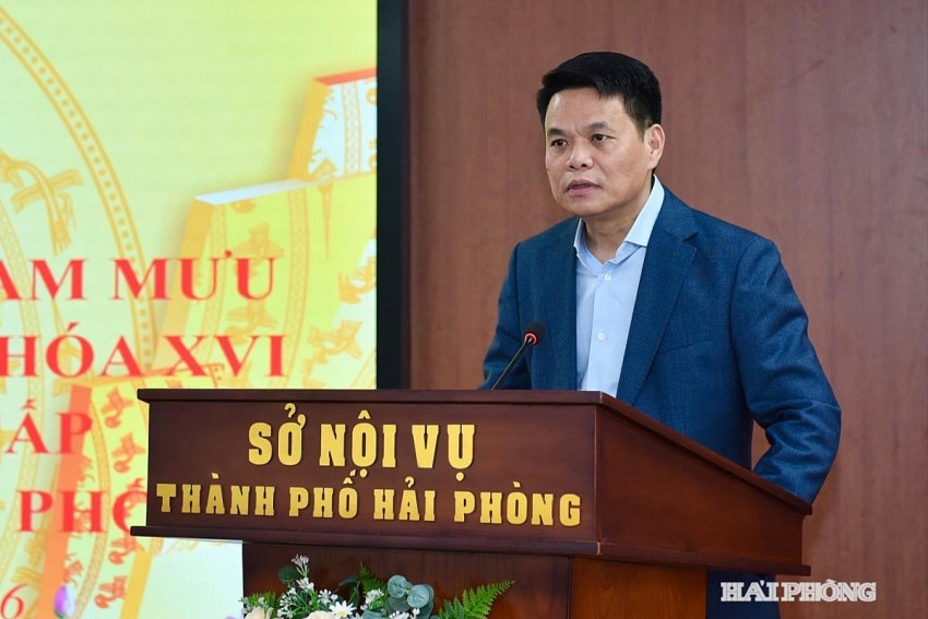 Hải Phòng: Khen thưởng Sở Nội vụ có thành tích xuất sắc trong tham mưu tổ chức bầu cử