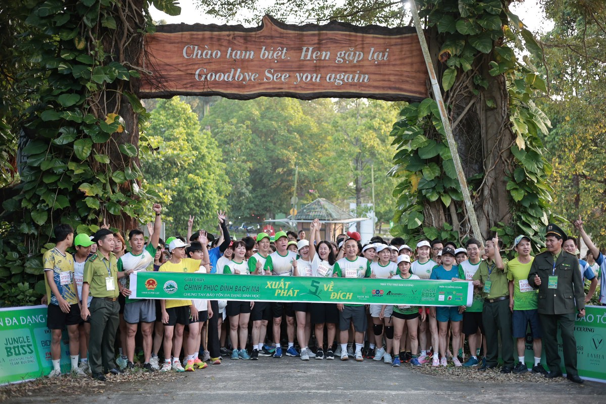 VQG Bạch Mã lan tỏa tinh thần sống xanh, bảo tồn thiên nhiên