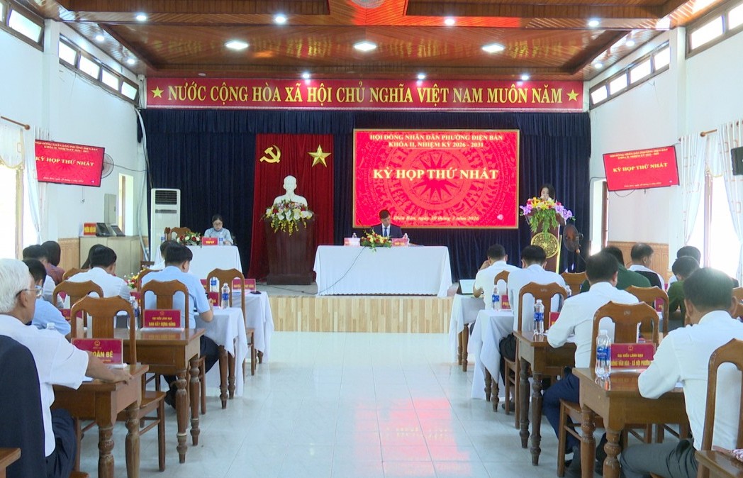 Đà Nẵng: Phường Điện Bàn kiện toàn bộ máy nhiệm kỳ 2026–2031