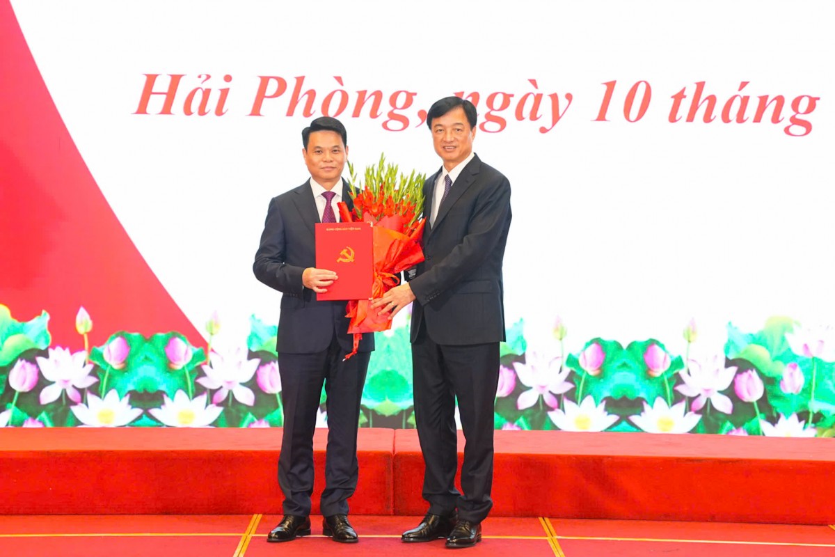 Ông Lê Ngọc Châu giữ chức Bí thư Thành ủy Hải Phòng nhiệm kỳ 2025–2030