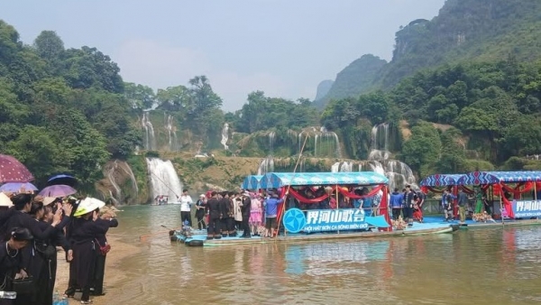 Liên hoan Tiếng hát dân ca trên sông biên giới 2026 Cao Bằng (Việt Nam) - Sùng Tả (Trung Quốc)