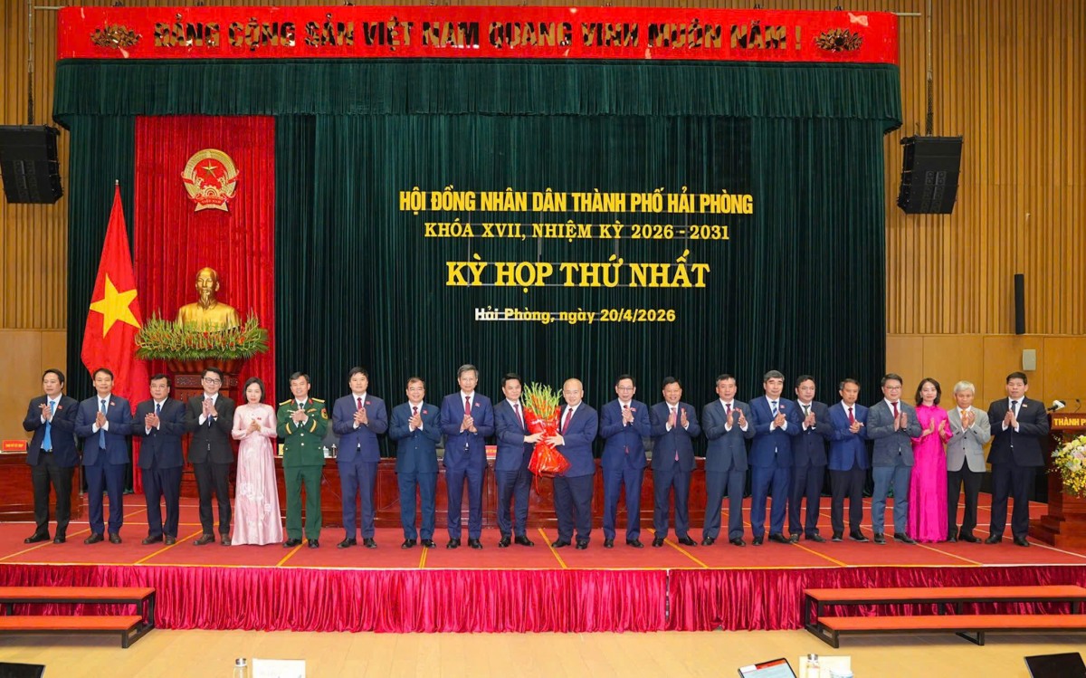Ông Đỗ Thành Trung được bầu giữ chức Chủ tịch UBND thành phố Hải Phòng nhiệm kỳ 2026 – 2031