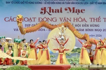 Khai mạc chuỗi hoạt động văn hóa, thể thao dịp Giỗ Tổ Hùng Vương 2026