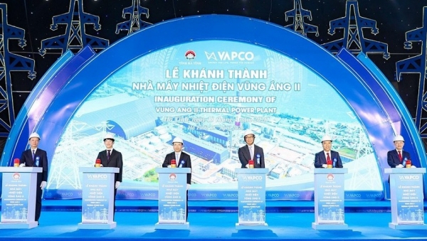 Hà Tĩnh khánh thành nhà máy Nhiệt điện Vũng Áng II