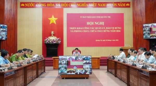 Quảng Trị: Triển khai công tác quản lý, bảo vệ rừng và phòng cháy, chữa cháy rừng năm 2026