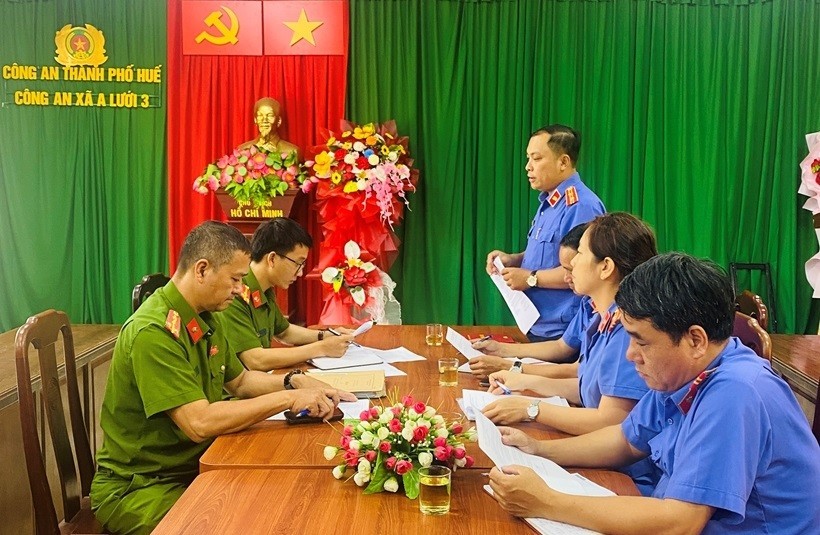 Viện KSND KV 3 - Huế tăng cường kiểm sát về tiếp nhận, giải quyết nguồn tin về tội phạm