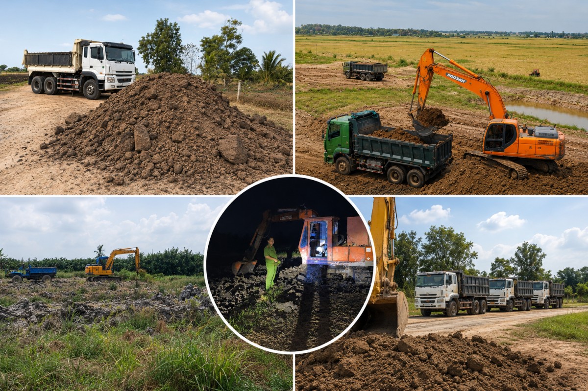 “Chảy máu” đất mặt ruộng và những cánh đồng đang bạc màu