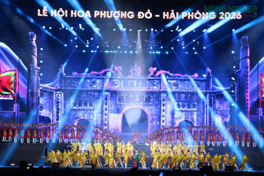Hải Phòng – Hội tụ và Tỏa sáng: Đêm khai mạc Lễ hội Hoa Phượng Đỏ 2026 đầy khát vọng