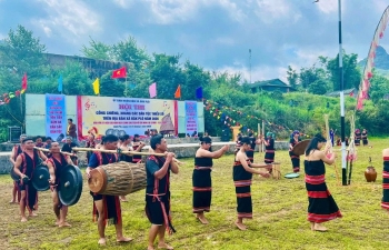 Quảng Ngãi: Âm vang cồng chiêng Gié Triêng giữa đại ngàn Đắk Plô