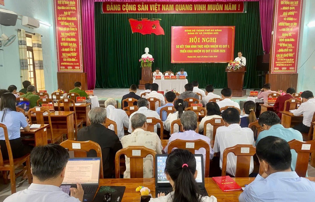 Đà Nẵng: Xã Thượng Đức tạo nền tảng phát triển toàn diện từ đầu năm 2026