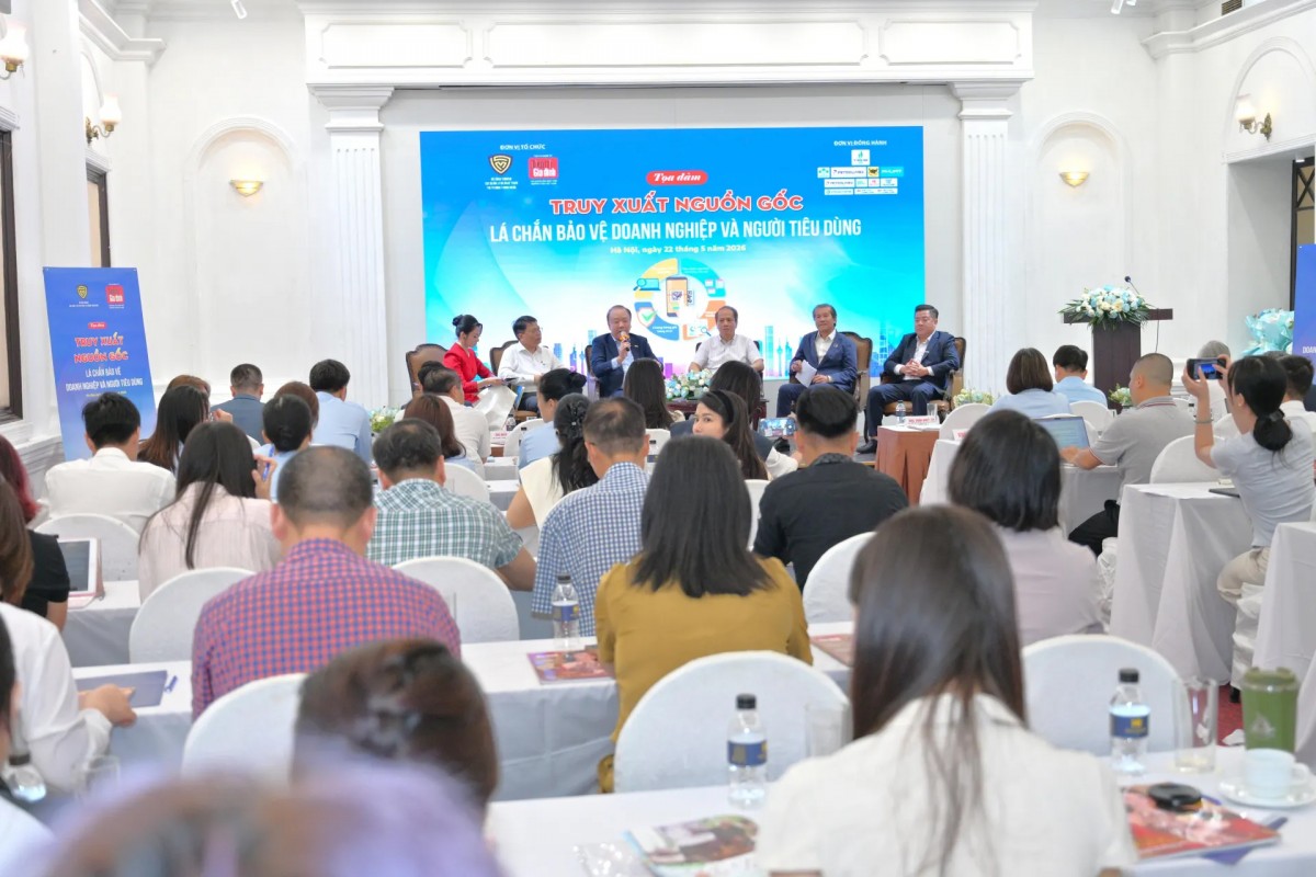 Toàn cảnh tọa đàm “Truy xuất nguồn gốc - Lá chắn bảo vệ doanh nghiệp và người tiêu dùng”