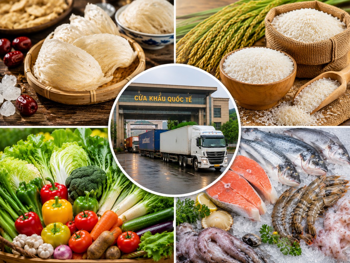 Trung Quốc tăng kiểm soát thực phẩm nhập khẩu, nhiều mặt hàng nông sản bị lưu ý rủi ro