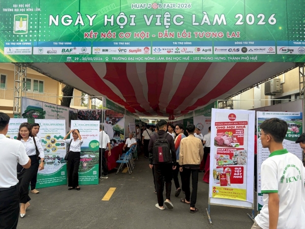 Đại học Nông Lâm Huế tăng cường gắn kết giữa đào tạo và nhu cầu thực tiễn
