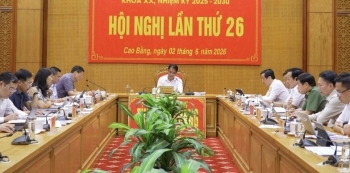 Ban Thường vụ Tỉnh ủy Cao Bằng khóa XX tổ chức Hội nghị lần thứ 26