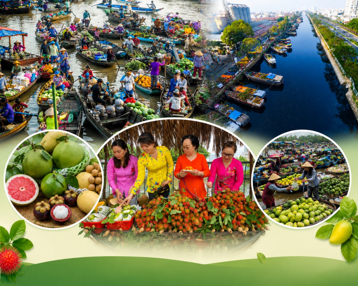 Tuần lễ trái cây “trên bến dưới thuyền”: Đưa đặc sản miền Tây đến gần người tiêu dùng thành phố