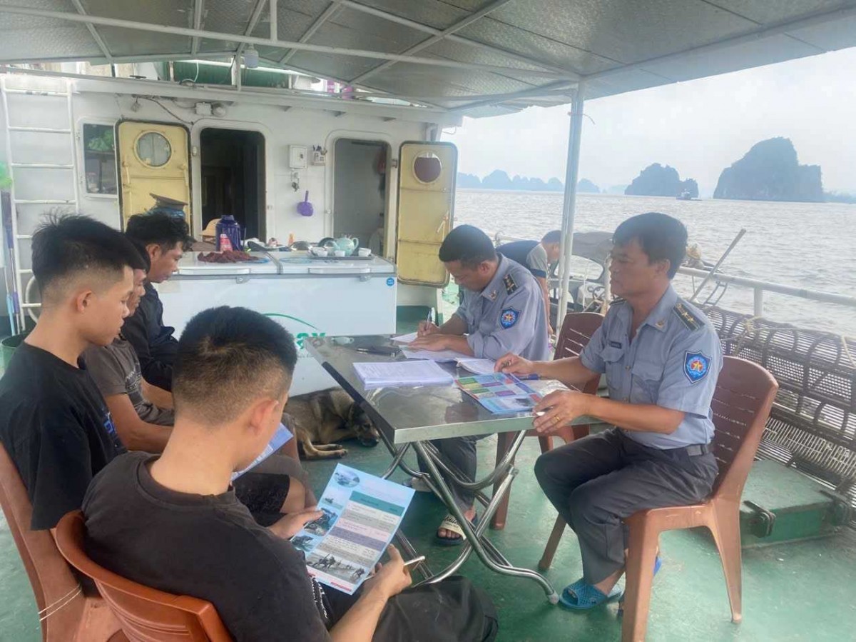 Quảng Ninh: Quyết liệt trong phòng, chống khai thác hải sản bất hợp pháp