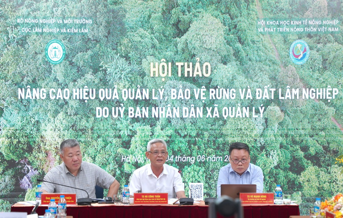 Cần tháo gỡ “khoảng trống” quản lý hơn 3 triệu ha rừng do UBND cấp xã quản lý