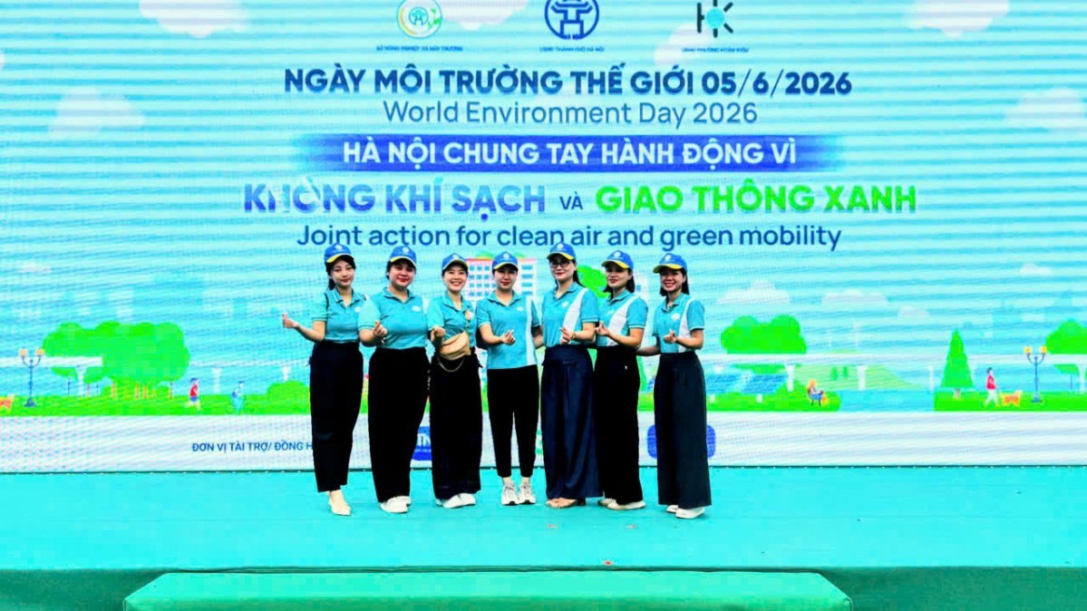 Trường Mầm non Ánh Sao tích cực hưởng ứng Ngày Môi trường thế giới 2026