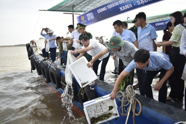 Hưng Yên chung tay làm sạch biển, tái tạo nguồn lợi thủy sản