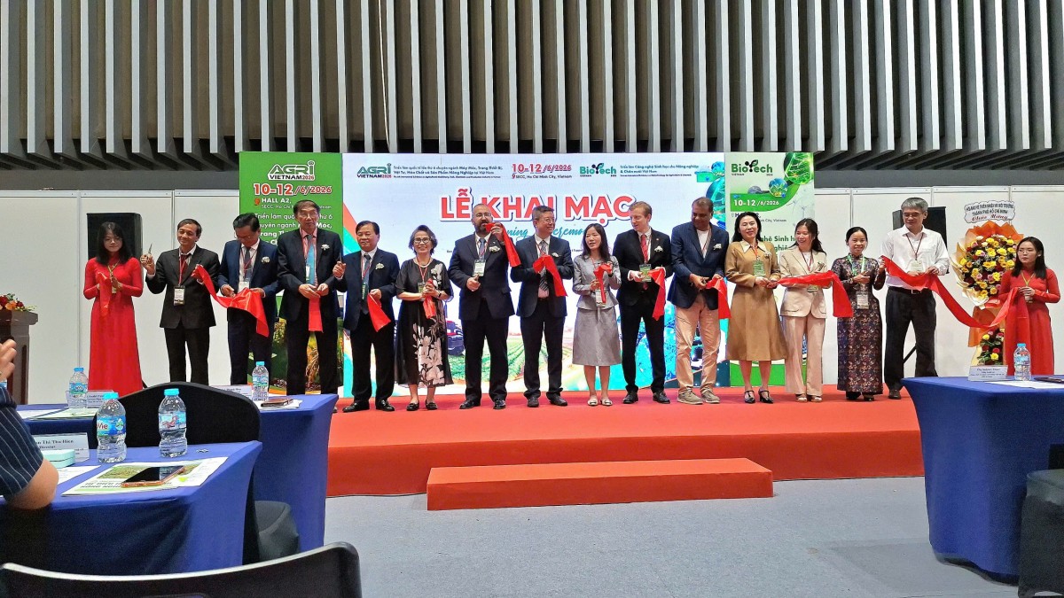 Agri & Biotech Vietnam 2026: Kết nối công nghệ, thúc đẩy nông nghiệp xanh