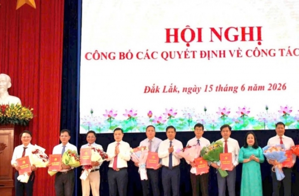 Đắk Lắk điều động, bổ nhiệm nhiều cán bộ chủ chốt