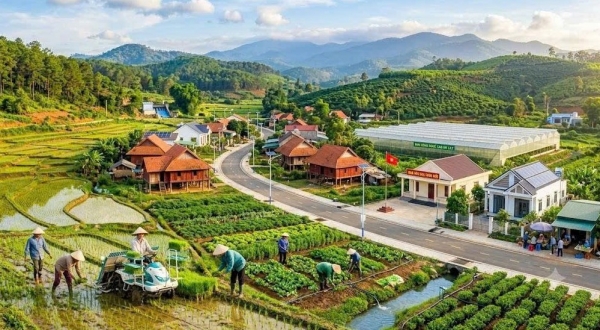 Lâm Đồng: Ban hành quy định Bộ tiêu chí về nông thôn mới giai đoạn 2026-2030