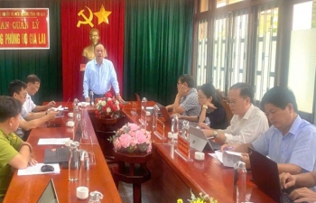 Phó Chủ tịch UBND tỉnh Dương Mah Tiệp làm việc với Ban Quản lý rừng phòng hộ Gia Lai