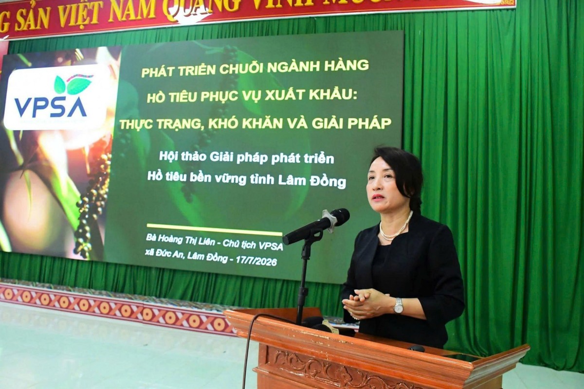 Tháo gỡ những “điểm nghẽn” trong chuỗi giá trị hồ tiêu tỉnh Lâm Đồng