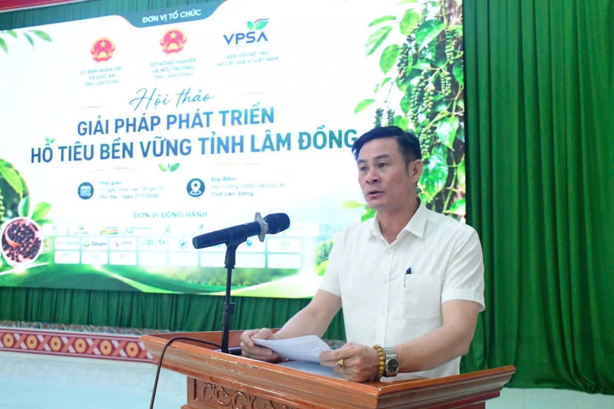 Tháo gỡ những “điểm nghẽn” trong chuỗi giá trị hồ tiêu tỉnh Lâm Đồng