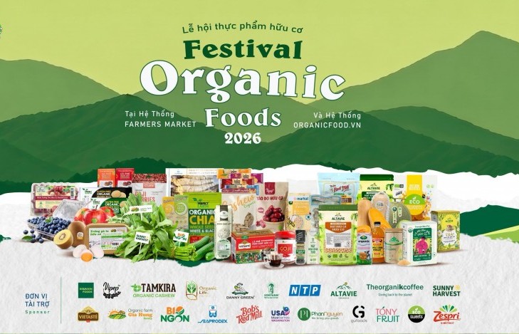 organic foods festival 2026 lan toa thong diep huu co cho tuong lai