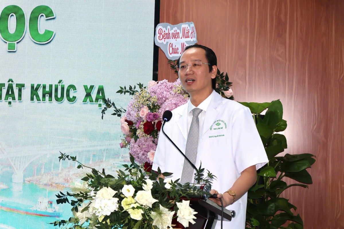 Bước ngoặt mới định hình tương lai nhãn khoa Hải Phòng