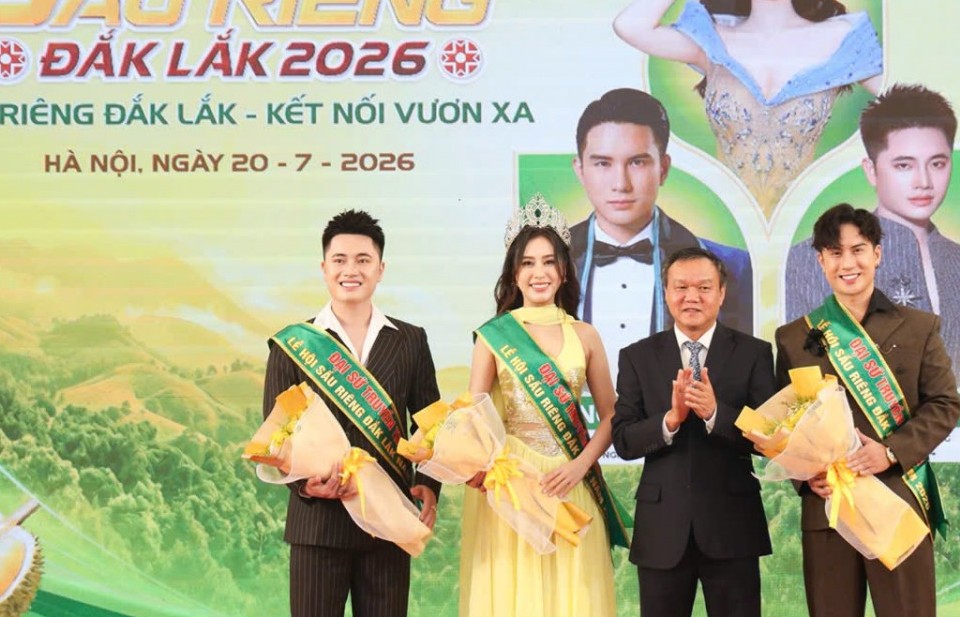 Đắk Lắk giới thiệu Đại sứ truyền thông, lan tỏa thương hiệu Lễ hội Sầu riêng năm 2026