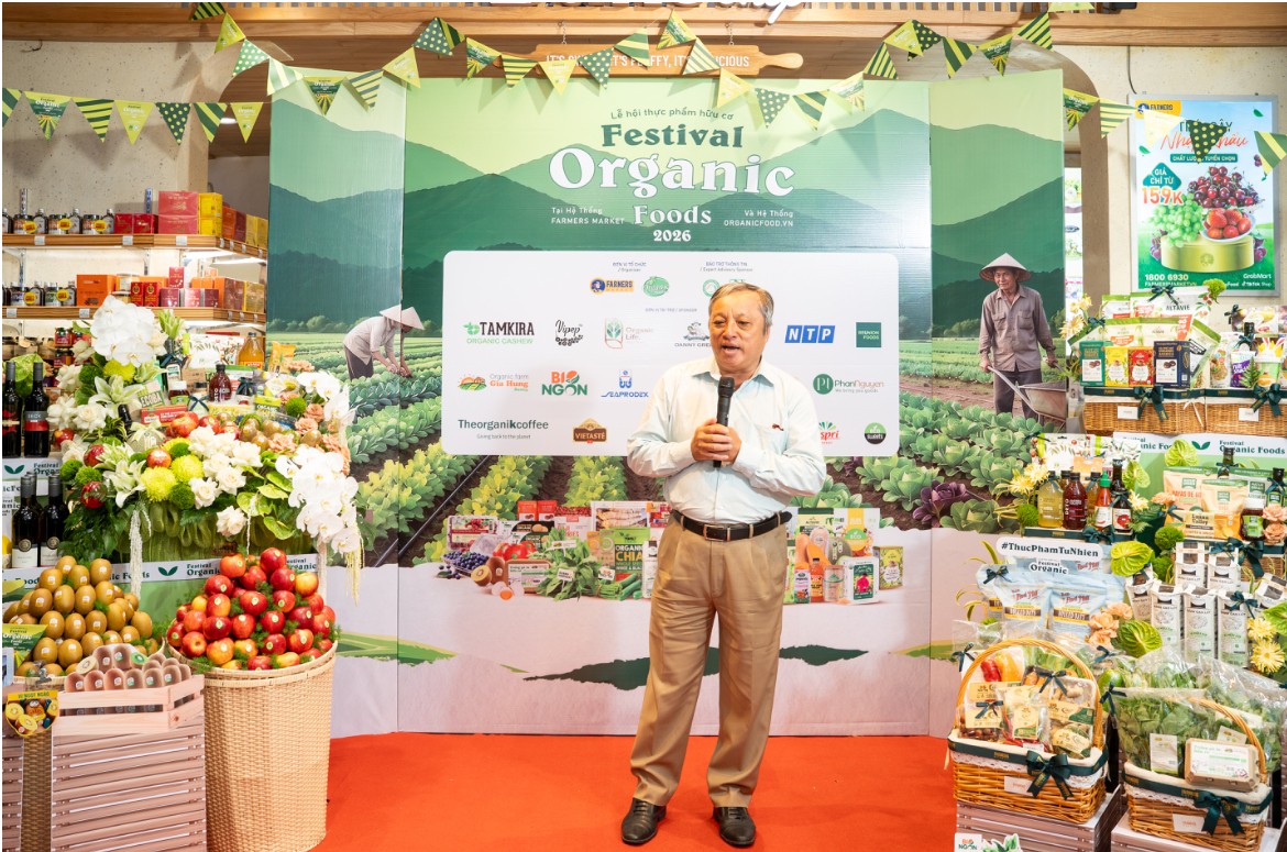 Organic Foods Festival 2026: Điểm hẹn của thực phẩm hữu cơ và tiêu dùng xanh