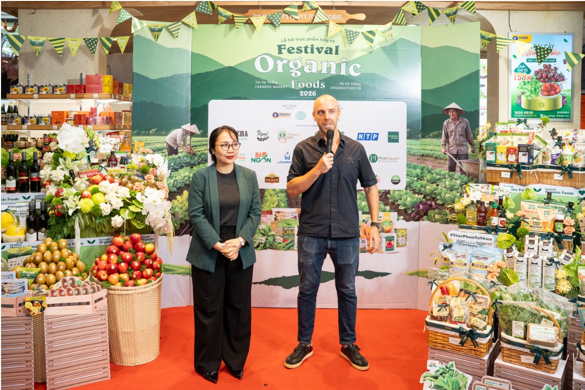 Organic Foods Festival 2026: Điểm hẹn của thực phẩm hữu cơ và tiêu dùng xanh