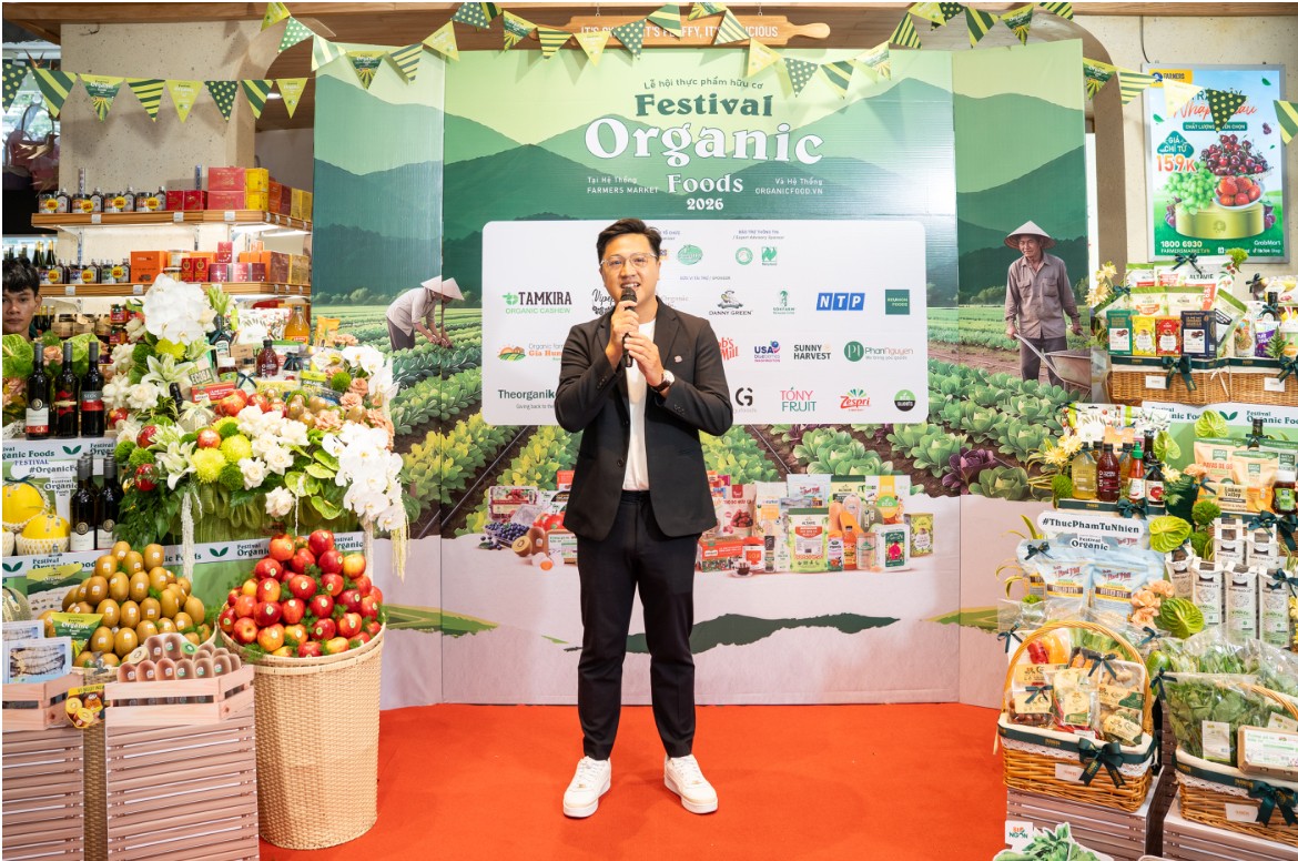 Organic Foods Festival 2026: Điểm hẹn của thực phẩm hữu cơ và tiêu dùng xanh