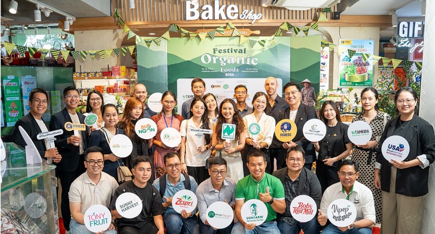 Organic Foods Festival 2026: Điểm hẹn của thực phẩm hữu cơ và tiêu dùng xanh
